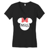 Mr. and Mrs. Matching Women's V-Neck T-Shirt