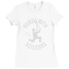 runs with scissors Ladies Fitted T-Shirt