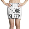 need more sleep Mini Skirts