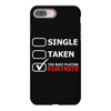 too busy playing fortnite White Logo iPhone 8 Plus