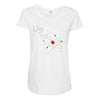 up and atom funny science best product Maternity Scoop Neck T-shirt