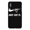 just cut it iPhoneX