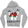 Equality Zipper Hoodie