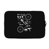 bicycle cyclopath bike hobby exploded Laptop sleeve