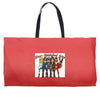 star spangled hammered Weekender Totes