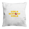 Girls Spport Girls Throw Pillow