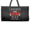 Legends Are Born In May Weekender Totes