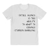 intelligence is the ability to adapt to change All Over Women's T-shirt