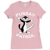 pussay patrol Ladies Fitted T-Shirt