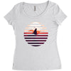 Wolf Women's Triblend Scoop T-shirt