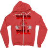 dead pull Zipper Hoodie