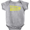 retro back to the future Baby Bodysuit