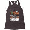 Halloween Kings Are Born In September Racerback Tank