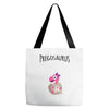 Pregosaurus Girl Tote Bags