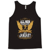 All Men Are Created Equal But Only The Best Are Born In January Tank Top