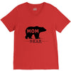 mommy bear V-Neck Tee