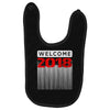 welcome heapy newyear Baby Bibs