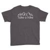 outdoors hiking and camping Youth Tee