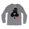 poker hat ace of spades Long Sleeve Shirts