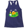 no jacket required Racerback Tank