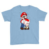 mario licking toad Youth Tee