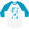 BORN TO BE AWESOME 3/4 Sleeve Shirt