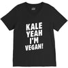 Kale Yeah I'm Vegan! V-Neck Tee