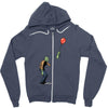 happiness is fleeting Zipper Hoodie