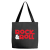 rock n roll Tote Bags