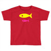 big fish little fish cardboard box Toddler T-shirt