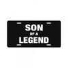 Dad The Man The Myth The Legend - Son Of A Legend Family Matching License Plate