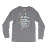 we lose ourselves in books Long Sleeve Shirts