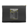 February Girl Facts Pisces Accessory Pouches