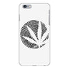 cannabis fingerprinting (black) iPhone 6 Plus/6s Plus Case