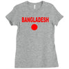 bangladesh international team national country Ladies Fitted T-Shirt