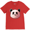 panda in love V-Neck Tee