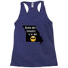 missouri eclipse   show me totality Racerback Tank