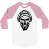 hipter skull 3/4 Sleeve Shirt