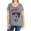 horror werewolf Ladies Curvy T-Shirt