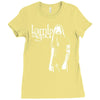 lamb of god men's Ladies Fitted T-Shirt