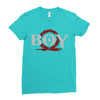 Boy Ladies Fitted T-Shirt