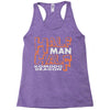 half man , half komodo dragon Racerback Tank
