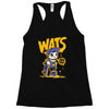 wat skateboard Racerback Tank