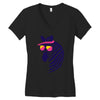 zebrah Women's V-Neck T-Shirt