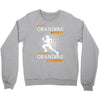 the best grandpas go running Crewneck Sweatshirt