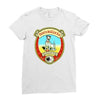 dogs bollocks beer label ideal birthday present or gift Ladies Fitted T-Shirt