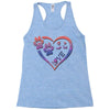 perfect dog love Racerback Tank