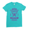 I am a Gynecologic Cancer Survivor - What's Your Superpower? Ladies Fitted T-Shirt