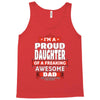 proud daughter dad Tank Top