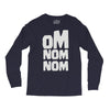 om nom nom Long Sleeve Shirts